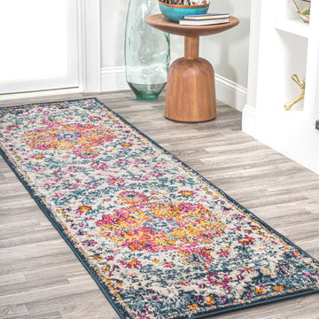 Anaise Ornate Boho Medallion Area Rug